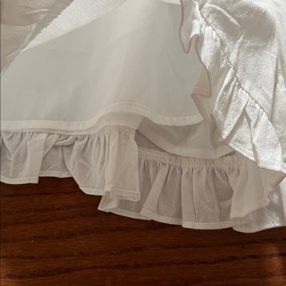 Commense Pure Cotton Ruffle Decor Shorts Set - Picture 6 of 6